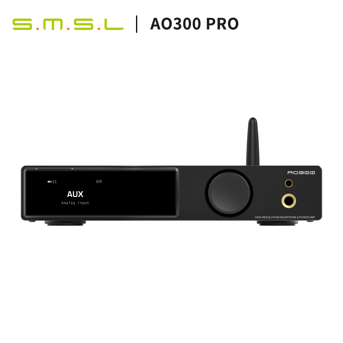 SMSL双木三林AO300PRO解码耳放一体机hifi蓝牙5.3发烧级功放