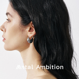 纯银夸张耳环2025新款高级感复古耳饰气质大气耳钉女轻奢小众耳坠