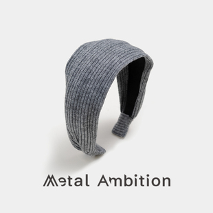 高颅顶发箍头饰显脸小2025新款