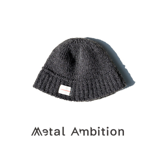 羊驼毛渔夫帽毛线帽2025新款