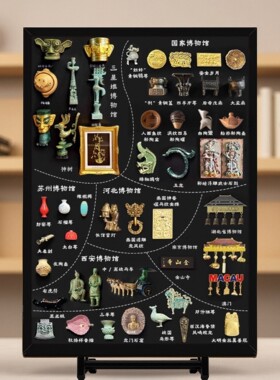 冰箱贴展示板磁吸黑板化妆品收纳置物架挂墙式装饰板带支架摆摊用