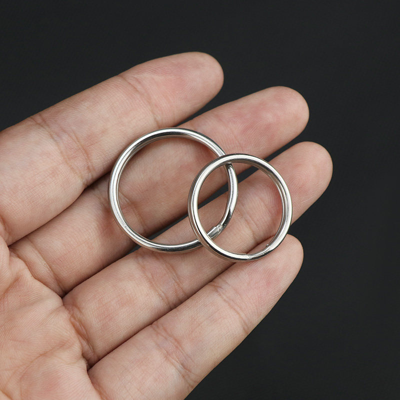 304不锈钢钥匙圈钥匙环多尺寸