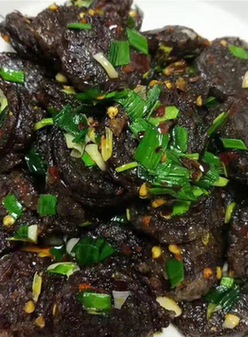 湖南溆浦特产糯米血粑灌肠加肉