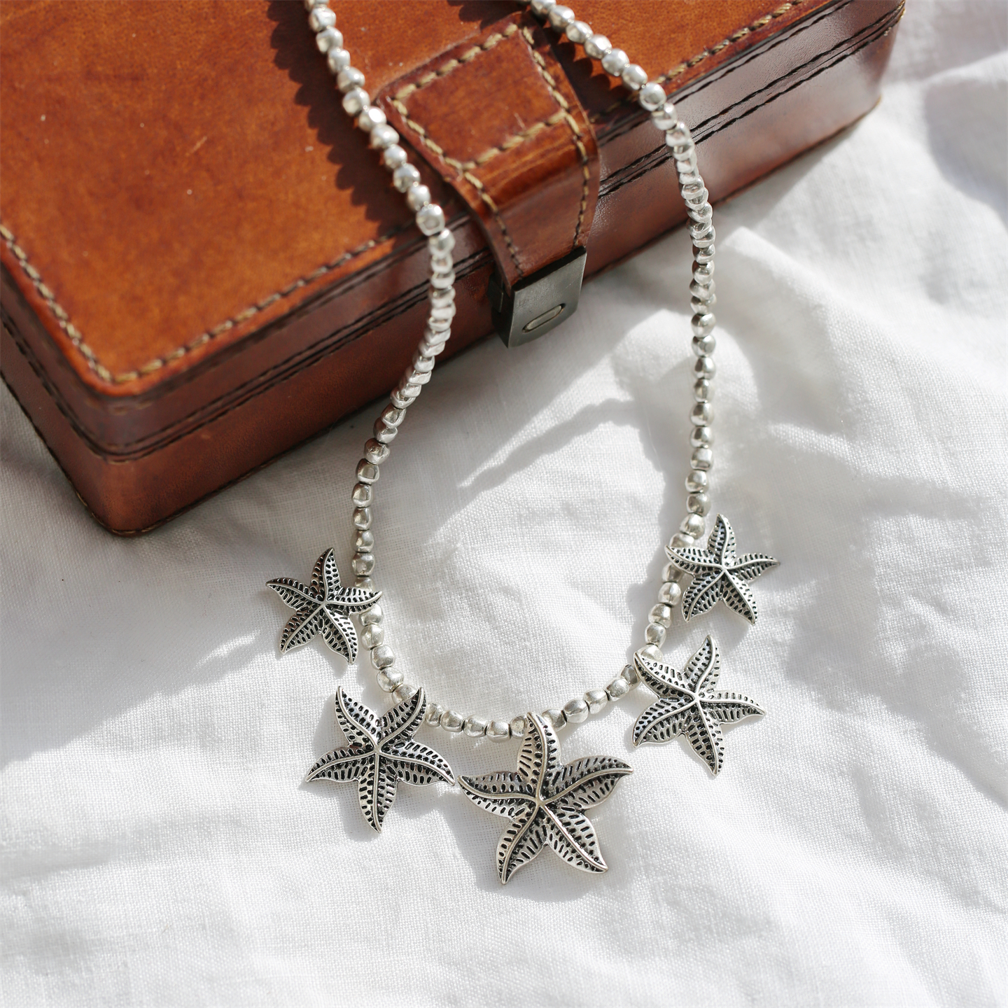 vintage串珠项链质感满满