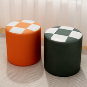 小凳子家用矮凳结实耐用小板凳家用儿童小凳子软坐垫沙发凳皮凳子