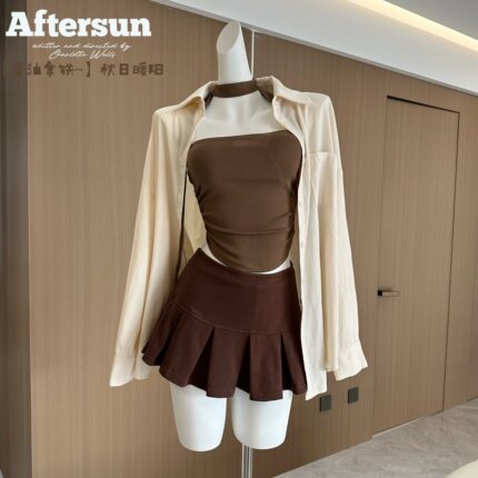 白水女黄油拿铁~慵懒版型秋日衬衣8/11 AM10:00新品9折