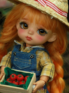 小魔菇BJD Berry 8分Lati 现货树脂送手型Flynn关节娃娃生日礼物