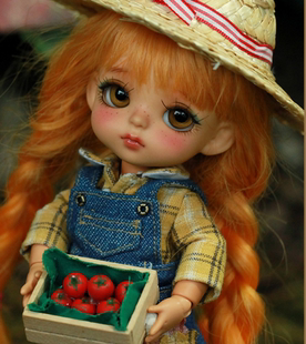 小魔菇BJD Berry 8分Lati 现货树脂送手型Flynn关节娃娃生日礼物