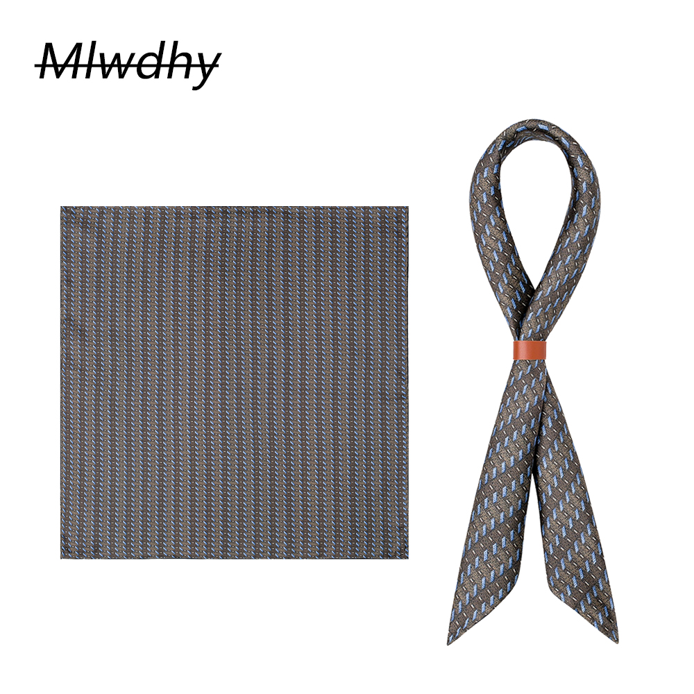 美式复古真丝印花小方巾男士商务西装口袋巾桑蚕丝领巾斜纹丝巾