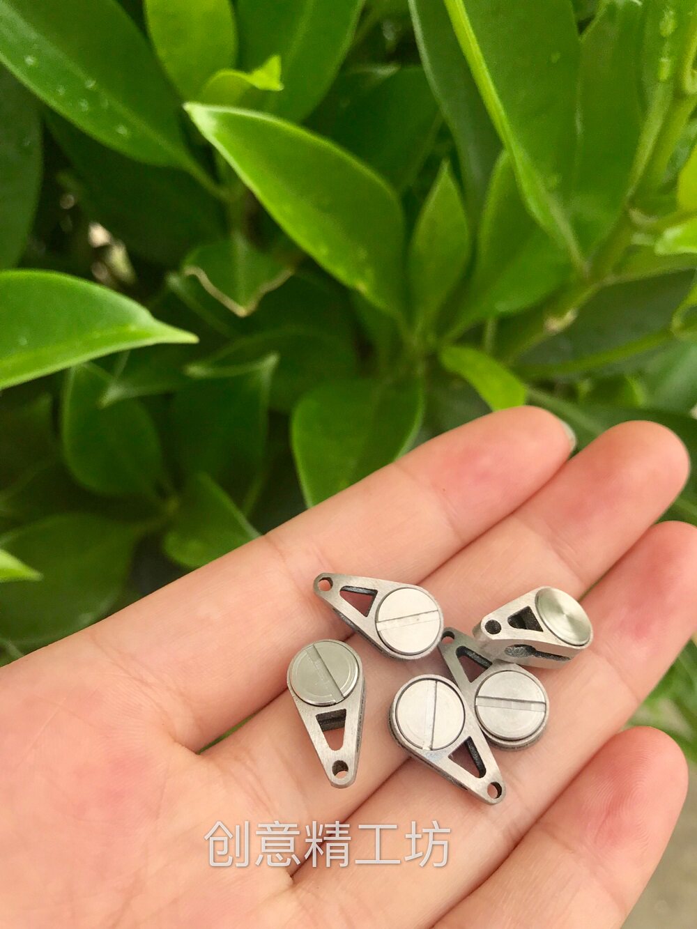 钛合金甲鱼枪配件过线小滑轮吊葫芦顶滑轮锚竿江竿滑轮轴承包邮