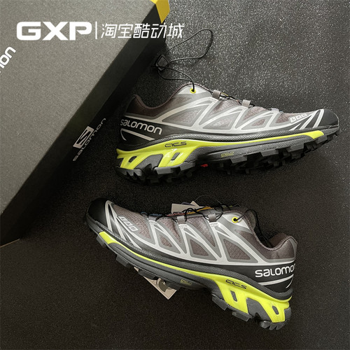 Salomon男女户外运动鞋黑绿