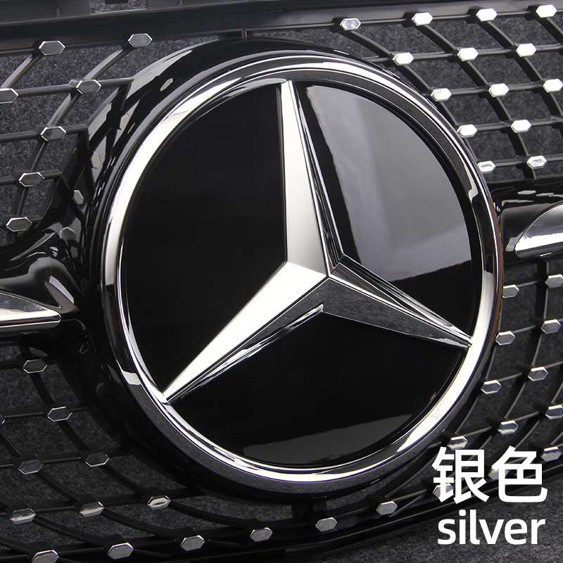 适用奔驰前中网车标C级E级