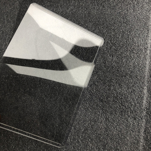 覆膜b8硬卡套3寸小卡追星韩娱专辑拍立得横版硬胶套咕卡卡套透明