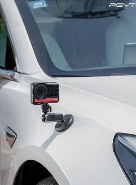 PGYTECH相机粘贴/磁吸支架用于Action4/Gopro11/Insta360 X3配件