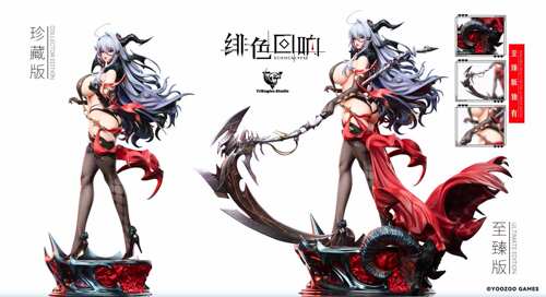 无限实验室 绯色回响正版授权TES 系列雕像第一弹—黛莫妮卡