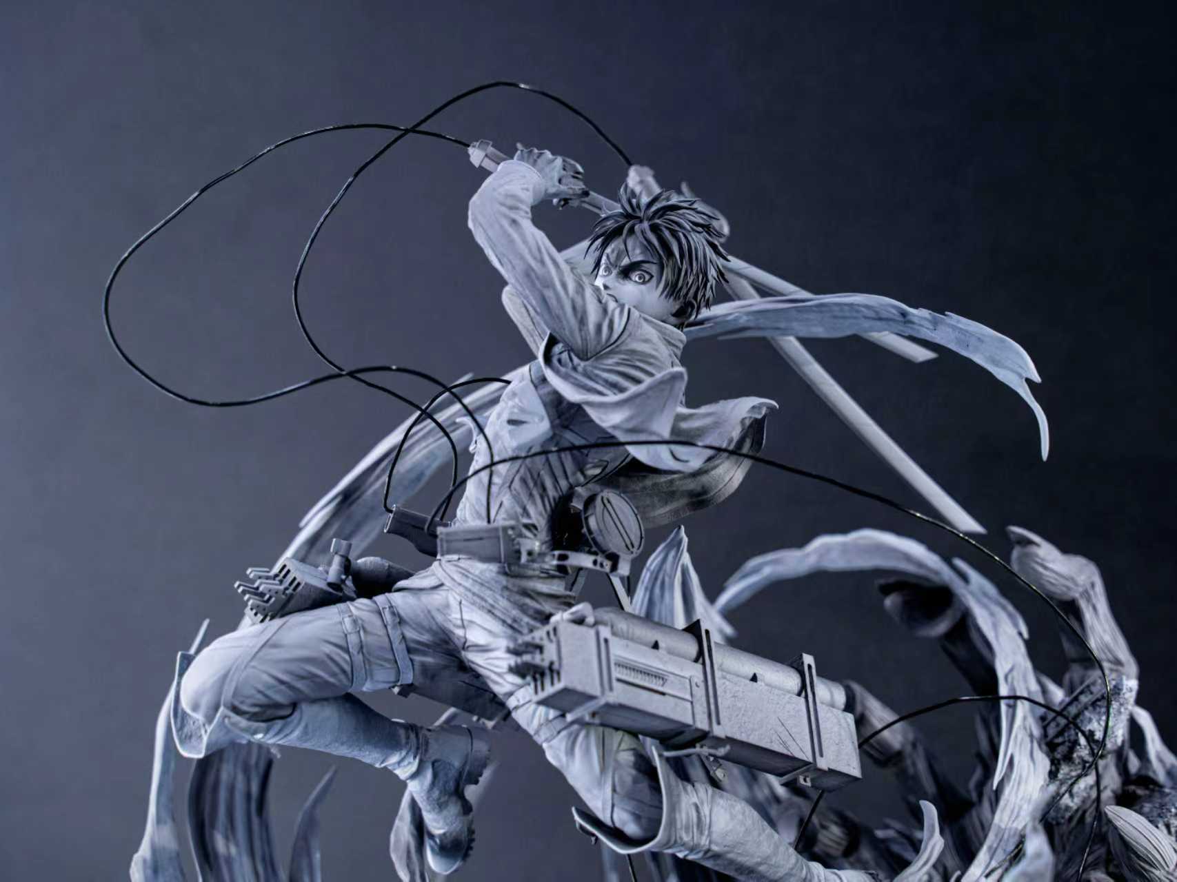 【先行】无限实验室 ThreeArtisan×进击的巨人 艾伦耶格尔雕像