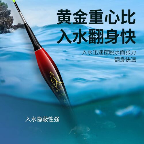 黄金眼夜光漂矶钓大物电子漂夜钓