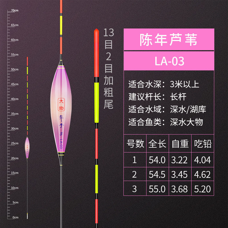 黄金眼芦苇浮漂大物漂加粗醒目漂