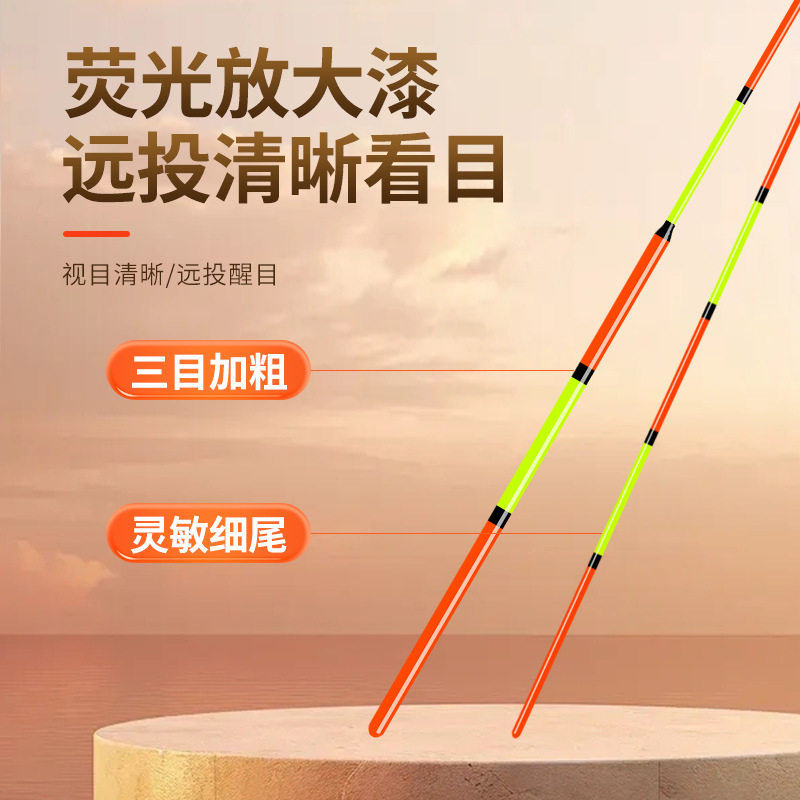 黄金眼去壳芦苇浮漂加粗尾鲫鲤鱼