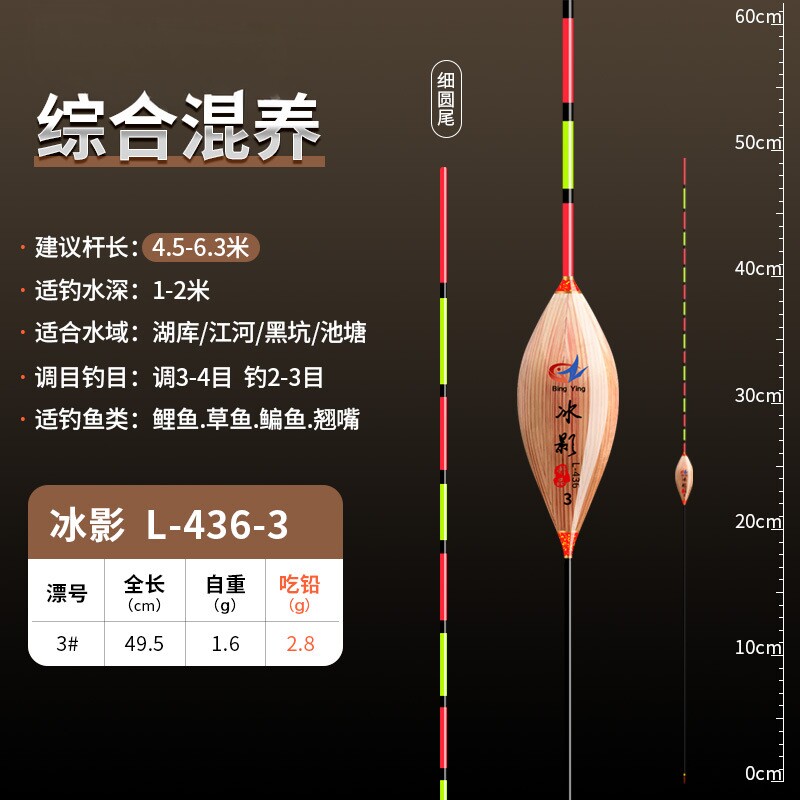 黄金眼鸽子蛋行程浮漂高灵敏轻口鲫鱼漂野钓抗风浪走水专用芦苇标