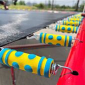 广场商用户外儿童蹦极床弹簧套公园组合蹦蹦床弹跳跳床布拉钩配件