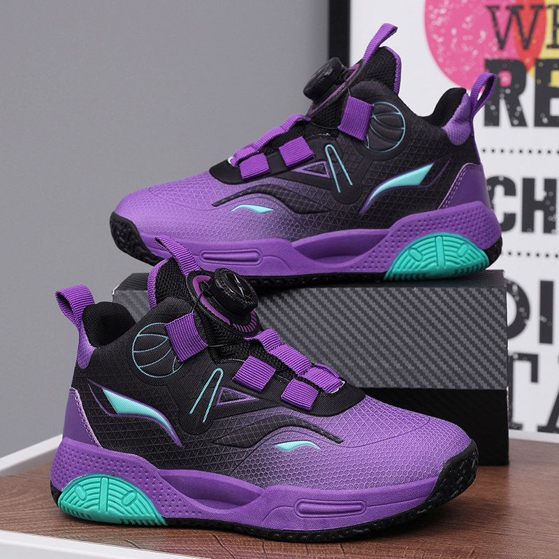 走英国Gopers潮牌欧洲站篮球鞋男童鞋摩擦有声音儿童运动鞋中大童