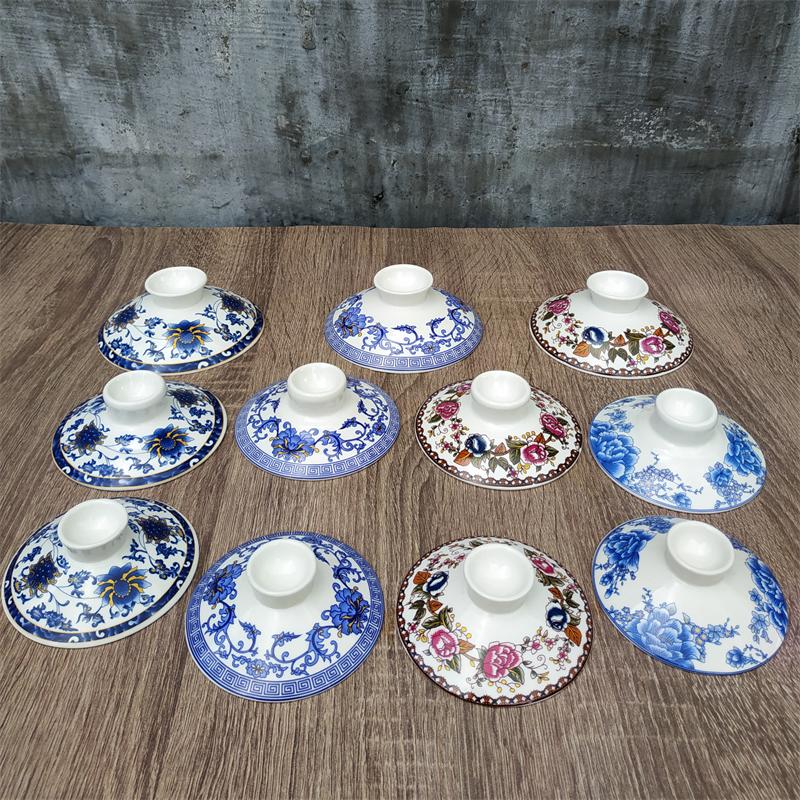 青花风格  尺寸多样 茶碗配件