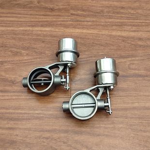 汽车排气管改装跑车声浪炸街遥控真空常开常闭阀门体驱动吸气拉包