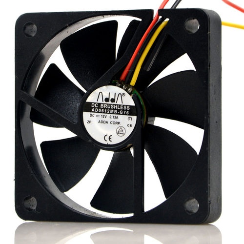 AD0612MB-G76 12V 0.13A 6010 6cm厘米 3线 CPU主机壳散热风扇