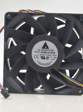 全新台达 PFM1412DE-SP02 12v 5.04A 14038 14CM暴力 pwm调速风扇