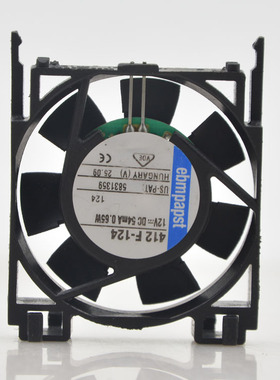PAPST 4厘米 412F-124 12v 54MA 0.65W 4010 显卡 硬盘cpu风扇