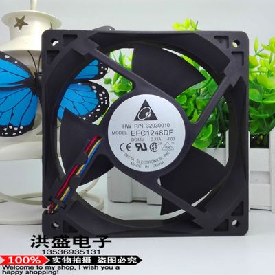 EFC1248DF0.33四线风扇/A厘米DELTA48V1203212
