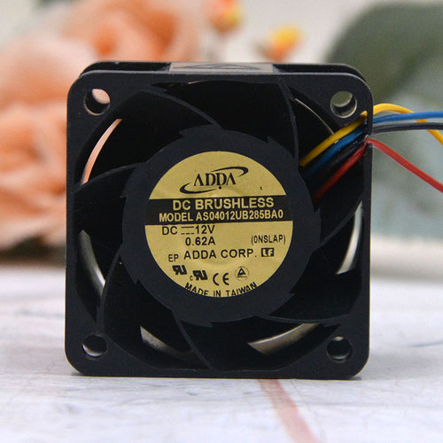 12V 0.62A 4028 AS04012UB285BA0 服务器 交换机4cm暴力风扇