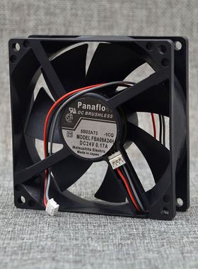 全新日本panaflo 9厘米 9025 24V变频器风扇 0.17A FBA09A24H