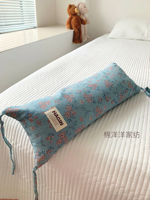 全棉双层纱荞麦壳护颈枕头