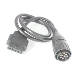 现货宝马检测仪10PIN摩托车诊断连接延长线BMW 10PIN OBD cable