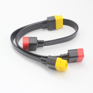 现货元征x431道通908spro汽车obd检测插头接口16针通用延长连接线