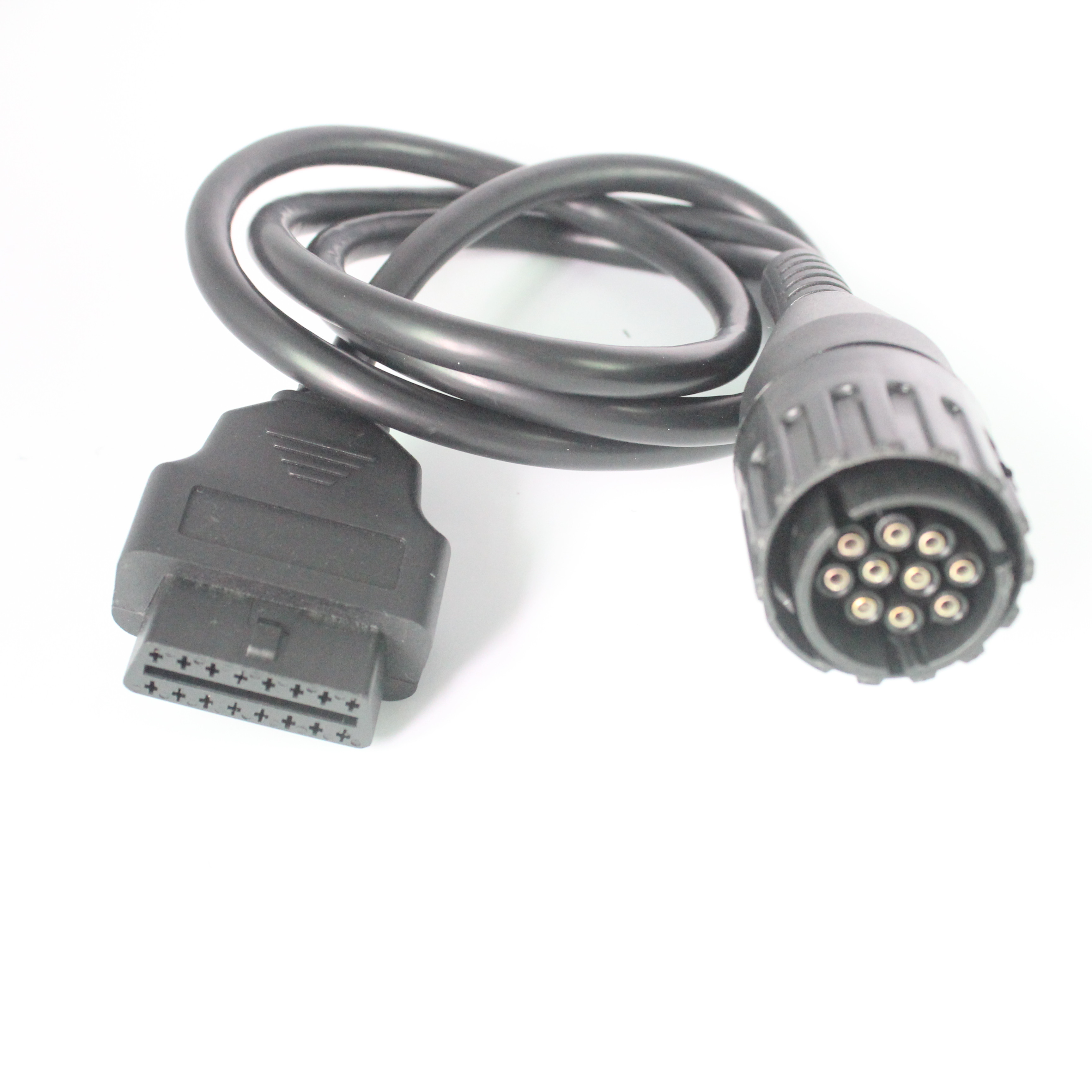 现货宝马10pin BMW icom A2 D线 摩托车诊断线转换线宝马测试线