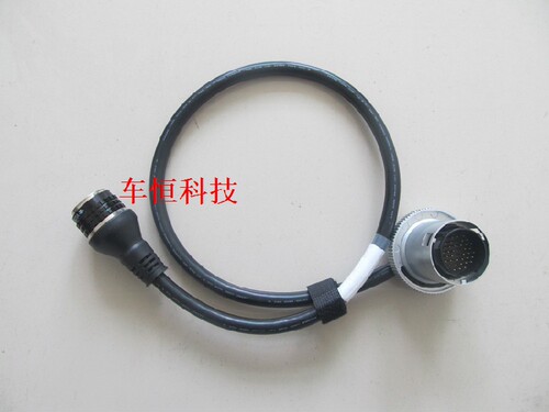 现货奔驰38pin 检测线BENZ 38PIN 38pin cable for mb star sd c4