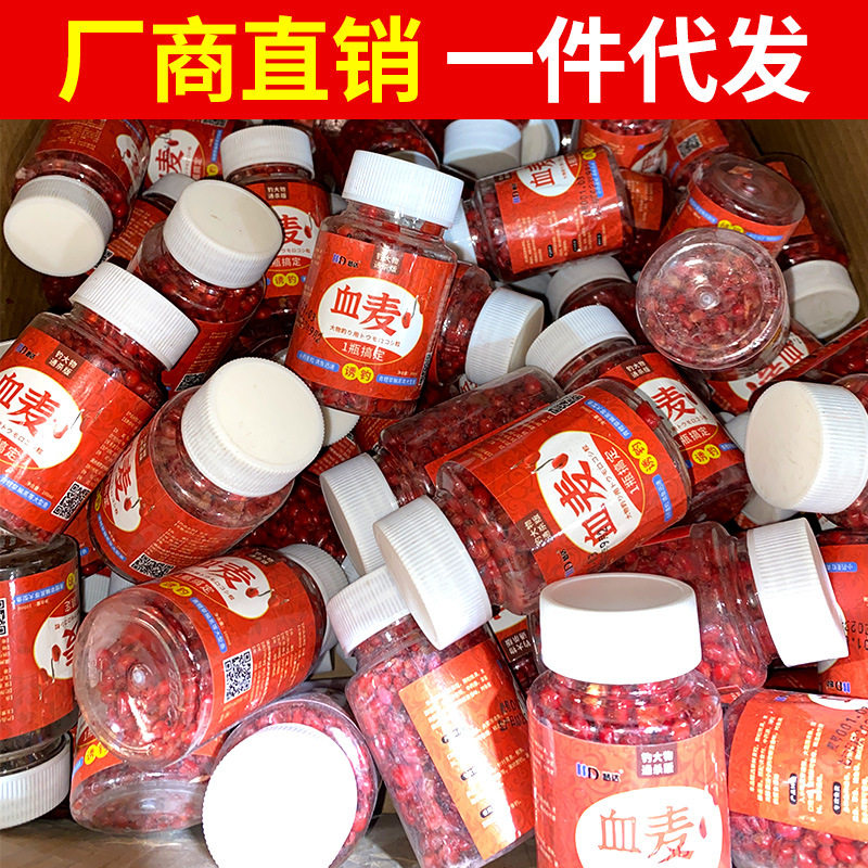 钓鱼小麦粒血麦血玉米饵料野钓鲫鱼鲤鱼草鱼四季通杀红虫颗粒钓饵