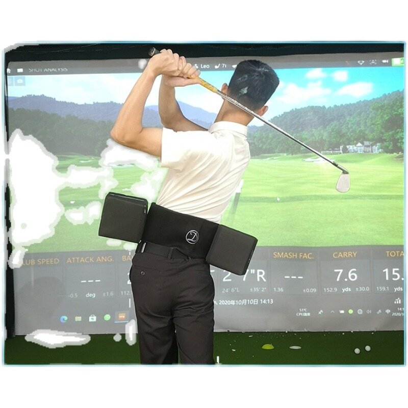 MELELINKS专利现货golf转腰辅助教学检测盒子box高尔夫挥杆练习器