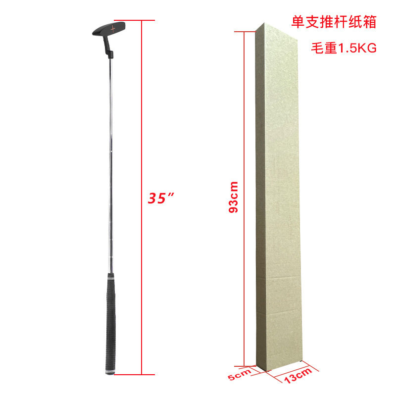 现货高尔夫球杆推杆 男用右手球杆 一字条形高尔夫推杆练习球杆