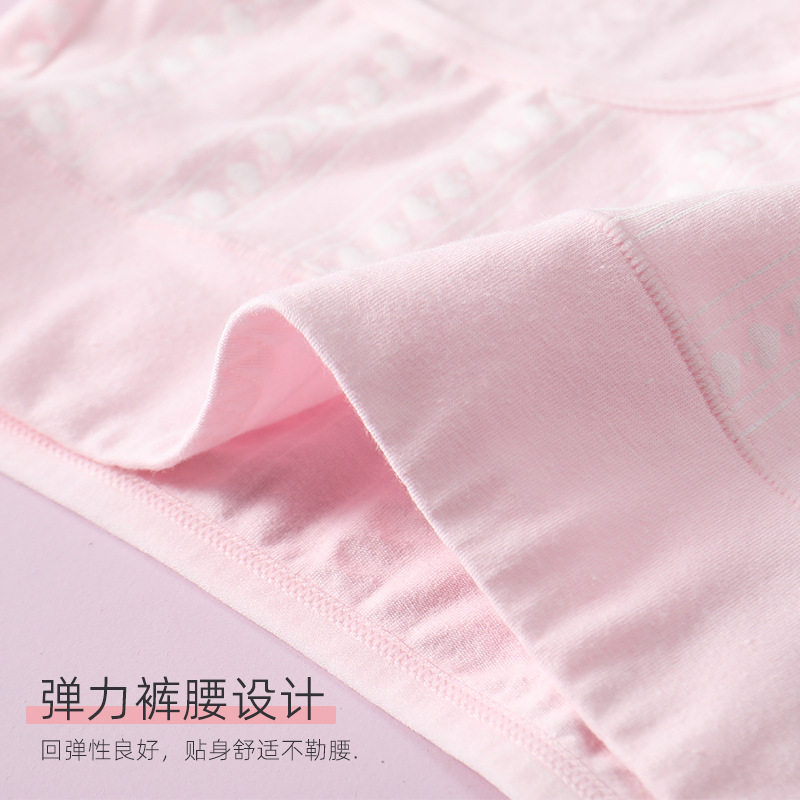 女士棉中高腰内裤可爱少女孩三角短裤学生大码三角裤头源头厂家