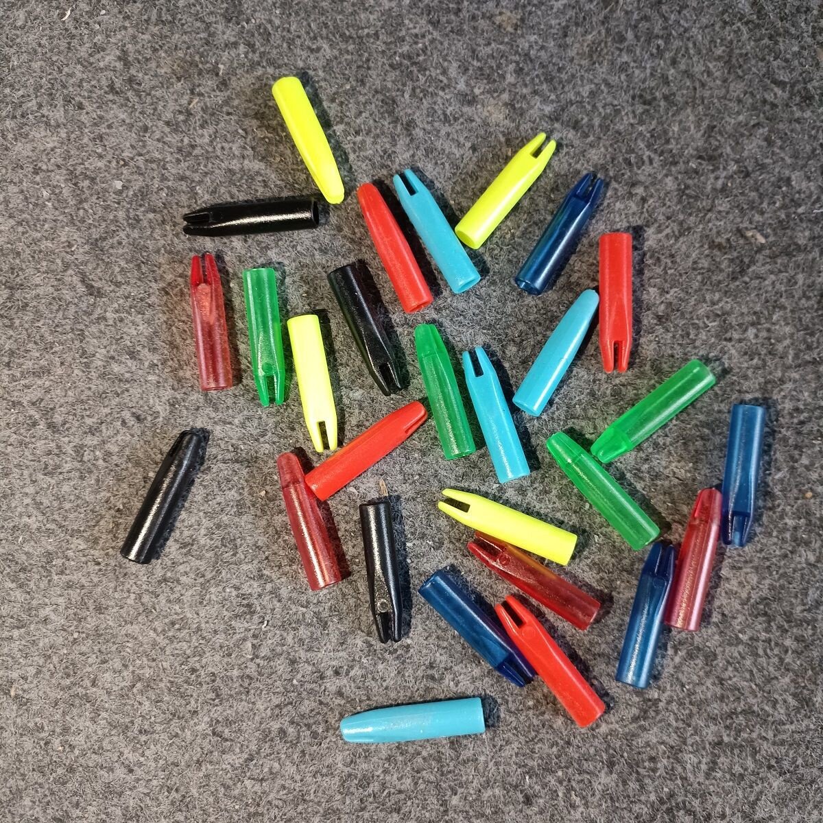 厂家低价批发弓箭配件外套式箭尾6/7/8/4.2/6.2/5.8mm通用体育用