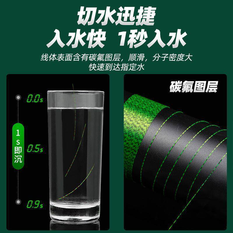 鱼线500米斑点主线 正品超软强拉力鱼线路亚海竿杆尼龙线