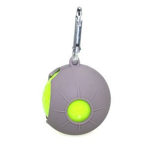 亚马逊新款 硅胶高尔夫球套高尔夫球袋收纳袋单球厂家硅胶球套