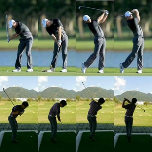 【ZHENG】高尔夫配件可伸缩挥杆练习棒室内练习器挥杆棒训练辅助