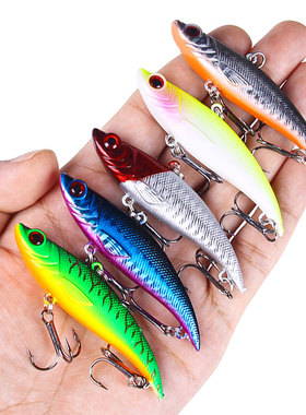 路亚饵vib12g路亚vip远投缓沉鱼饵海钓塑料vib假饵vi044