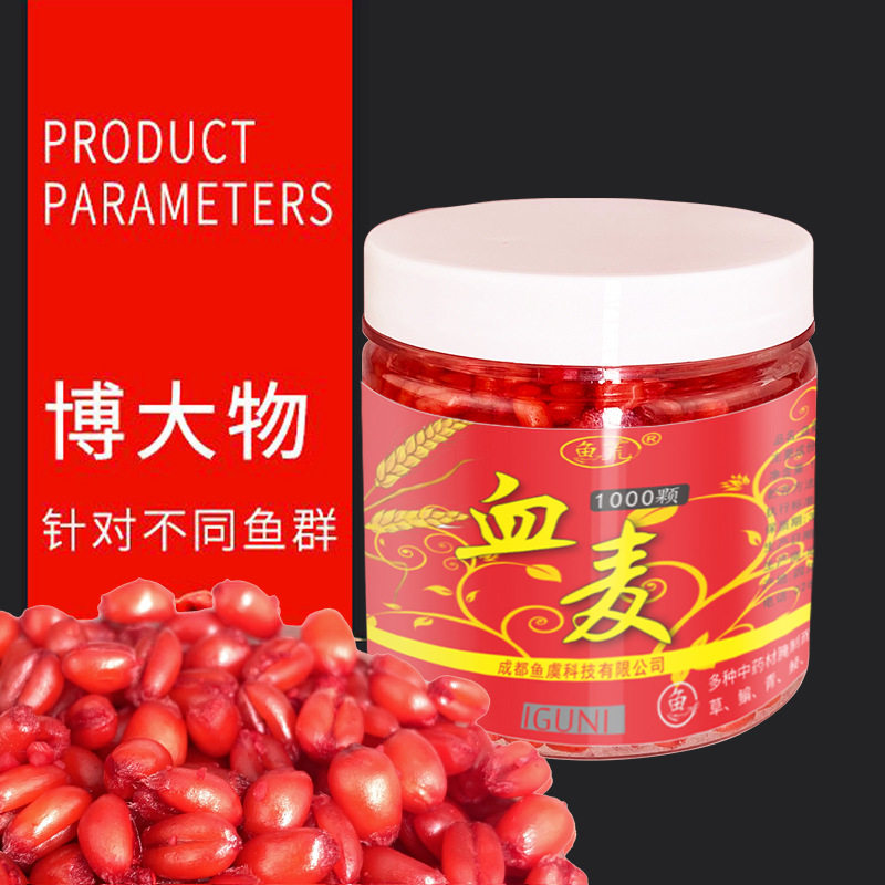 鱼荒诱鱼血麦,垂钓仙麦粒子钓鱼饵料打窝料不闹小鱼钓大个体根钓