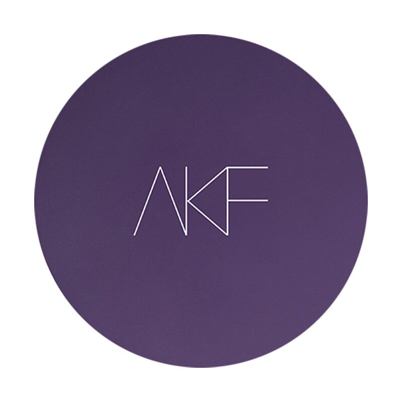 官方正品AKF散粉轻透定妆粉持妆粉饼控油清爽蜜粉配粉扑带细闪新